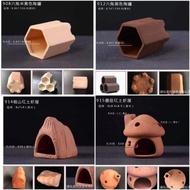 Shelter for fish, shrimp and shrimp - Decorative ceramics for aquariums, rat fish, pleco, longfin