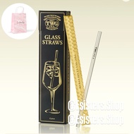 TWG Tea Glass Straw Luxury Glass Straw TWG Tea