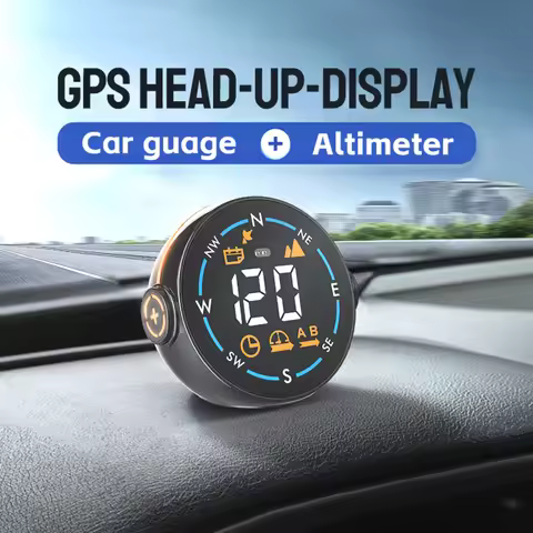 Car Global Position System Speedometer H600G Digital Display Speed Altitude Meter Car HeadUp Display