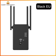 【New Arrival】Wireless WiFi Repeater Dual Band 2.4Ghz/5.8Ghz WiFi Long Range Extender Wide Coverage with 4 External Antennas for Home Hotel