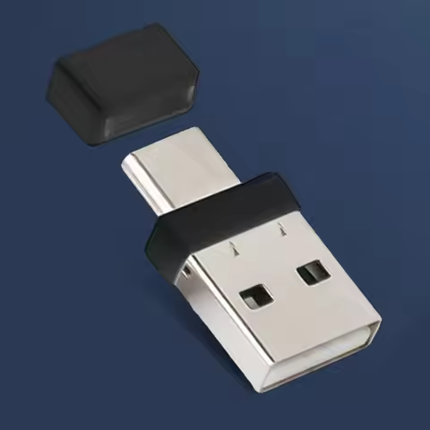 USB Type C 2 In 1 Mouse Jiggler Driver-Free Undetectable Mouse Shaker Automatic Mouse Wiggler for La