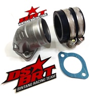 BRT Intake for Bebek & Matic 28 30 32 34mm JUPITER Z GRAND MIO SUPRA VEGA SCOOPY CarburetorBEAT