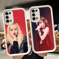 Soft Casing for OPPO A95 A92 A94 Reno 5 4 A74 A54S A72 A52 A16s A16 6 A55 5G White Q65 Lisa'sBlackpi
