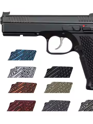 Guuun G10 Grips for CZ Shadow 2 Tactical CZ-75 Slim Palm OPS Operator Texture