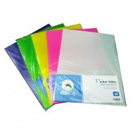 A4 Plastic File Folder Orga (12 Files/Pack)