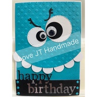 A6 Size Handmade Card Greeting Card Wishes Card Happy Birthday Card
