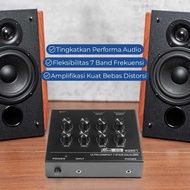 FMSHOPP Micro Audio Equalizer Preamp 7 Band Fine Tune for KTV Karaoke - EQ207 ️