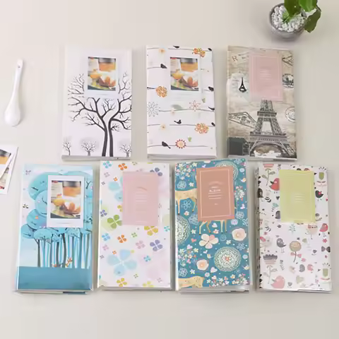 84 Pockets 3 Inches Photo Album Instant Polaroid Fujifilm Instax Mini Film 9/8/7s/90/70/50s Name Car