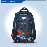 impact護脊書包 蜘蛛俠書包 Spider Man Marvel 深藍色 男童書包 大童書包 小學生書包 小朋友書包 Spiderman 背包 迪士尼 Disney 兒童背囊 輕身 透氣 成長型 