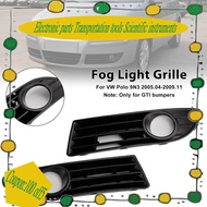 [tousandeoe4] 2PCS Fog Light Frame Cover Grille Grill for 9N 2005-2009 6Q0853665E, 6Q0853666G