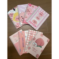 [HH] NOTEBOOK SPIRALRing A5 A7 NOTEBOOK/ MEMO DIARY JOURNAL STICKER