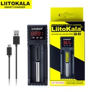 LiitoKala Lii-S1 1.2V/3.2V/3.7V/3.85V 18650 18500 Li-ion Rechargeable Battery Charger AA ni-cd 26650 16340 18350 AA AAA