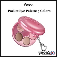 [fwee] Pocket Eye Palette 5 Colors_From Korea