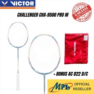 VICTOR CHALLENGER CHA-9500 PRO M + AC 022 D/C BADMINTON RACKET