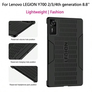 1 Pc Black Hard ABS Protector Cover Case For LEGION Y700 2nd 3rd 4th Generation 8.8 Inch Tablet Shel