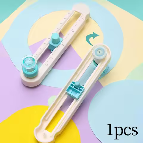 Circle Cutter Compass Paper Rotary Safety Durable Adjustable Circle Paper Cutter Small Replacement A