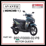 Cover Set Yamaha Ego Avantiz ( Green Hijau ) 100% HLY Original Yamaha Body Coverset