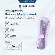 IPL Hair Removal Device - Feel Fresh LuminSapphire Sapphire Ice Cool Laser Painless Women Men Home U