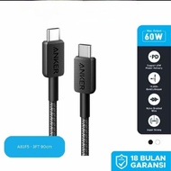 Cable Charger 322 3ft Anker USB-C To USB-C 60W PD Fast Charging Series 3 Cable Nylon Premium