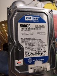 WD  SATA III 500G硬碟(警告)