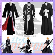 Anime Bleach Cosplay Ichigo Kurosaki Bankai Hollow Mask Wig Men Halloween Cosplay Costume