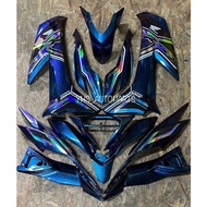 HLD Coverset Honda RSX Rainbow Blue Hayabusa Rainbow RSX