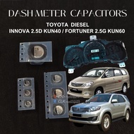Toyota INNOVA Kijang 2.5D KUN40 FORTUNER 2.5G KUN60 Dash Meter Capacitors Repair Kit (7pcs/set)