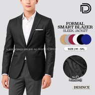 🇲🇾 DESINCE Men Blazer Formal  Business Outerwear Office Blazer Tuxedo MT 108