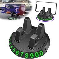 Car Phone Holder Desk Dashboard 360° Rotate Desk Sticking Phone Mobile Anti-slip Stable Holder A4l7