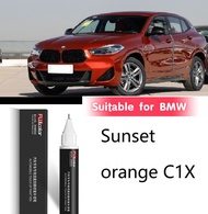 Suitable for BMW  Paint Touch-up Pen Sunset orange C1X  Car Paint Scratch Repair Sunset orange C1X  auto parts