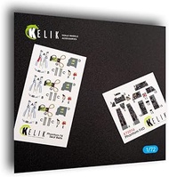 Lesskit 1/72 McDonnell Aircraft F-4D Phantom 2 Interior 3D Decal (For Fine Molds) Plastic Model Deca