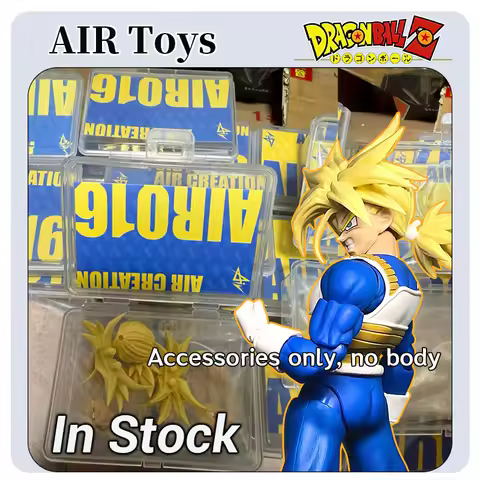 In Stock Dragon Ball Z Shf AIR Studio Super Saiyan Ssj Trunks Head Accessories Anime Model Collector
