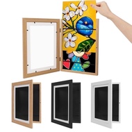 VO Kids Art Frames storage A3 Crafts Front Opening and Changeable Children Projects Drawing Portfol