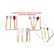 Silicone Baking Tool Spatula Silicone Cake Spoon Egg Beater Cream Spatula Silicone Baking Tool Spatu