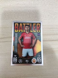 Match Attax Casemiro BATTLER card