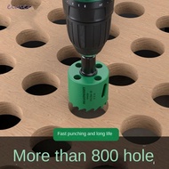 ELMER 2pcs Wood Drilling Crown, HSS Steel Easy Chip Removal Hole Saw Drill Bit, Durable 20-48mm No S