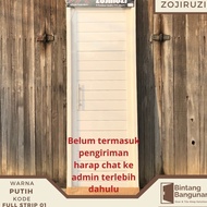 Modern.. Pintu Kamar Mandi | Pintu PVC Zojiruzi Full Strip Gagang - 70