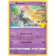 [Binder Condition] Xerneas 12 Pokemon Celebrations