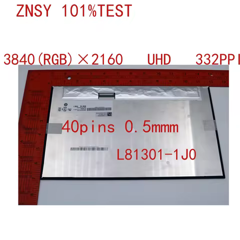 B133ZAN02.A B133ZAN02.B B133ZAN02.5 Matrix LCD Screen 13.3 inch 4k UHD 3840X2160 40Pins EDP 0.5mm pi