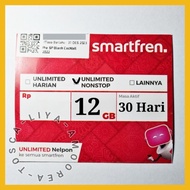 Kartu Smartfren Perdana Nonstop / Unlimited Kuota 24 Jam Bisa Untuk HP & Mifi Modem Wifi