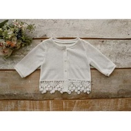 Daisy girls thin knit cardigan