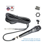 **READY STOCK MALAYSIA** ENCORE KSM8B CARDIOID DYNAMIC VOCAL MICROPHONE. SUITABLE FOR SPEACH AND SIN