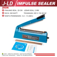 JLD Impulse Sealer Alat Press Perekat Plastik 20 CM/30 CM Sealer plastik Mesin Pres Plastik Alat Per