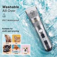 Pet Trimmer Quiet pers Grooming Kit with Comb 5 Speed Cat Shavers for Matted Long Hair