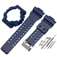 【Worth-Buy】 นาฬิกาข้อมือเรซินอุปกรณ์เสริมหัวเข็มขัดของผู้ชายเคสสำหรับ Casio G-Shock Ga-110 Ga-100 Gd-120สายนาฬิกาข้อมือกันน้ำ5146 5081