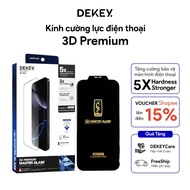 Dekey 3D Master Glass Premium Tempered Glass 10H Hardness Comprehensive Protection for Phone X - 16 