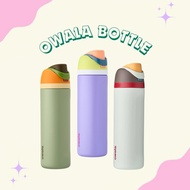 OWALA FreeSip Insulated Water Bottle for Travel BPA Free