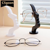 C5GOON 3D Printed Minimalist Human Profile Holder Creative Side Face Glasses Stand Line Art Decor Or