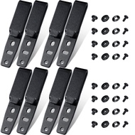 8 Pieces Holster Belt Clips Grip Hooks Holster Hardware with Screws Adjustable Molle Adapter with Mo