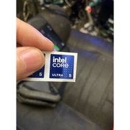 Original intel Core Ultra 5 Sticker